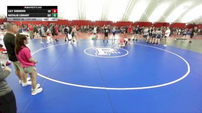 117-126 lbs Round 3 - Lily Dibbern, Franklin Central Flashes vs Natalie Lenart, Batavia