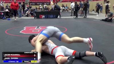 175 lbs Cons. Round 6 - Jacob McGargill, IA vs Angel Zamora, IL