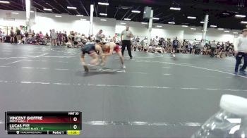 126 lbs Round 1 (4 Team) - Lucas Fye, Steller Trained Black vs Vincent Gioffre, Frost Gang