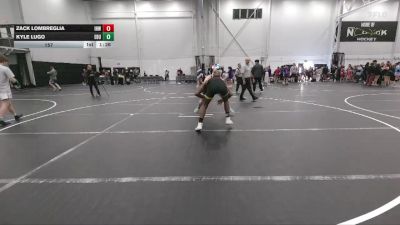 157 lbs Finals (8 Team) - Kyle Lugo, Este Built Underground vs Zack Lombreglia, Iron Horse White