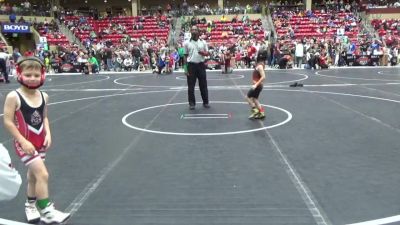 49 lbs Champ. Round 3 - Slater Schippers, Hoxie Kids Wrestling Club vs Larenz Ingram, RSA