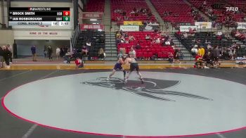 125 lbs Cons. Round 2 - Ian Rosborough, Unattached vs Brock Smith, Central Missouri