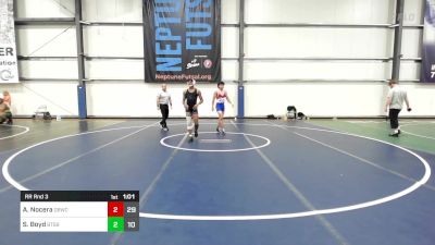 152 lbs Rr Rnd 3 - Aiden Nocera, OBWC Bazooka Red vs Shaheed Boyd, Beat The Streets Baltimore
