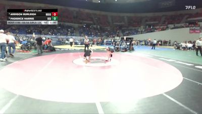 6A/5A Girls 135 Cons. Round 1 - Addison Burleigh, Mountainside Girls vs Padience Harris, North Salem Girls