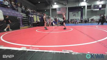 90 lbs Rr Rnd 3 - Mac Still, Sperry Wrestling Club vs Luke Stevens, Beggs Youth Wrestling Program