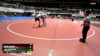 235 lbs Champ Round 1 (16 Team) - Gavin Harper, Reinhardt University vs Jake Pomykata, John Hopkins