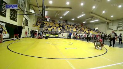 106-B lbs Semifinal - Noah Edwards, Wagoner vs Race Foster, Tahlequah Wrestling Club