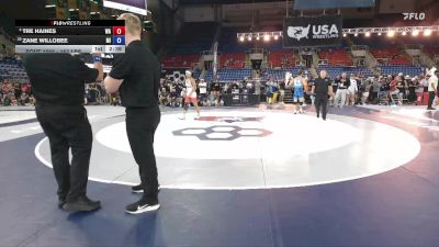 157 lbs Champ. Rd Of 32 - Tre Haines, WA vs Zane Willobee, MI