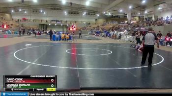 120 lbs Semis & 1st Wb (8 Team) - David Cook, Knoxville Halls vs Charles Duncan, Soddy Daisy