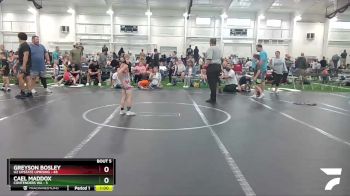 52 lbs Round 2 (6 Team) - Cael Maddox, Contenders WA vs Greyson Bosley, U2 Upstate Uprising