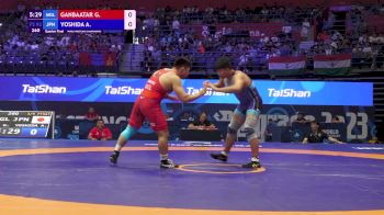 92 kg 1/4 Final - Gankhuyag Ganbaatar, Mongolia vs Arash Yoshida, Japan