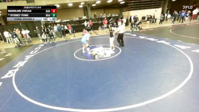 155 lbs Cons. Round 5 - Sydney Funk, Unattached vs Madeline Chicas, Unattached