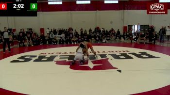 125B 1st Place Match - I Gibbs 2, Doane University vs M Sispuro 2, Waldorf