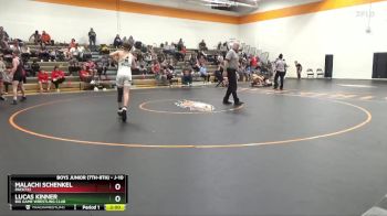 J-10 lbs Quarterfinal - Malachi Schenkel, PACK732 vs Lucas Kinner, Big Game Wrestling Club