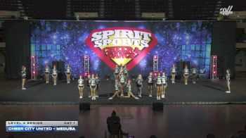 Cheer City United - MEDUSA [2026 L4 Senior Day 1] 2026 Spirit Sports Kansas City Nationals