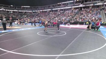 126-2A Champ. Round 1 - Triston Esquivel, Burlington vs Bronson Hall, North Fork High School