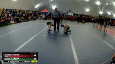 52 lbs Round 5 (6 Team) - Jack Patterson, WEG3 vs Dominyk Dukes, Michigan Gold Pitbulls