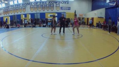200 lbs Round 1 - Zeinab Mourad, Coach K Elite Wrestling Club vs Neveah Holcey, Camden Outsiders