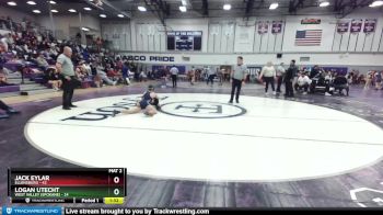 132 lbs Placement Matches (32 Team) - Jack Eylar, Ellensburg vs Logan Utecht, West Valley (Spokane)