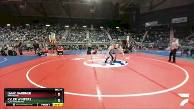 2A-160 lbs Cons. Round 3 - Isaac Gardner, Wind River vs Kyler Winters, Rocky Mountain