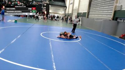 111-122 lbs 5th Place Match - Zoe Gabel, Pikes Peak Warriors Wrestling vs Teaghen Boozell, Team Garcia