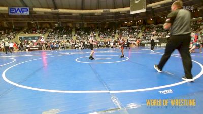 90 lbs Round Of 16 - King Robinson, HURRICANE WRESTLING ACADEMY vs Tristen Dupriest, SlyFox Wrestling Academy