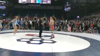 155 lbs Champ. Rd Of 16 - Ana Carolina Lockard, New York vs Ella Poalillo, New Jersey