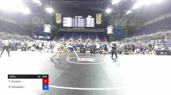 182 lbs Rnd Of 16 - Ty Carman, Utah vs Ryan Schneider, Connecticut