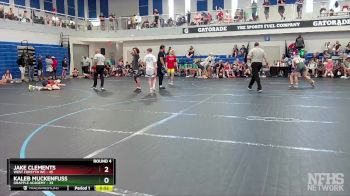 210 lbs Round 4 (6 Team) - Jake Clements, West Forsyth WC vs Kaleb Muckenfuss, Grapple Academy