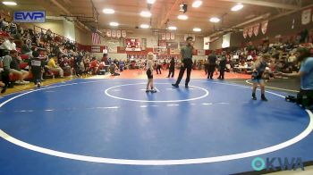 49 lbs Rr Rnd 2 - Ava Overholser, Warrior Wrestling Club vs Maisyn Malone, Bartlesville Wrestling Club