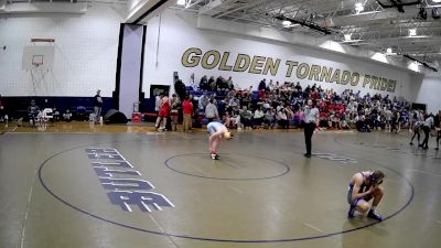 127 lbs Quarterfinal - Lane Richey, Connellsville vs Kaleb Eckleberry, Oak Glenn