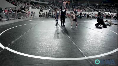 52 lbs Consi Of 16 #2 - Gus Coleman, Elgin Wrestling vs Gerami President, Victory Youth Wrestling