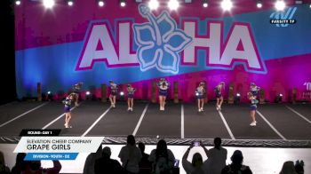 Elevation Cheer Company - Grape Girls [2025 L1 Youth - D2 Day 1] 2025 Aloha Concord Showdown