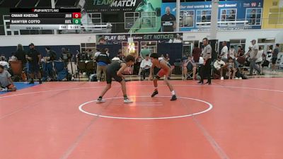 102 lbs Rr Rnd 1 - Omar Khetab, Journeymen Gold - HSC vs Sawyer Cotto, Outlaws - HSC