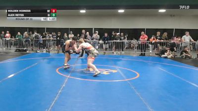 190 lbs Round Of 32 - Holden Hoiness, MT vs Alex Reyes, NJ