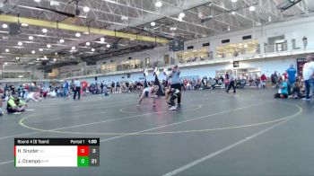 106 lbs Round 4 (6 Team) - Julianna Ocampo, Beast Mode Pink vs Hayley Snyder, Swag Girls