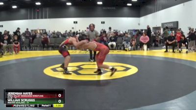 139 lbs Round 4 - William Scruggs, Indiana Outlaws vs Jeremiah Hayes, Steel Valley Renegades Wrestling Club