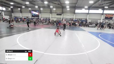 49 lbs Rr Rnd 2 - Colten Black, Ravage WC vs Caiden Cruz, Grindhouse WC