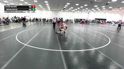 175 lbs Semis - Caleb Brown, DC Elite Wrestling vs Nevan Doyle, Askren Wrestling Academy