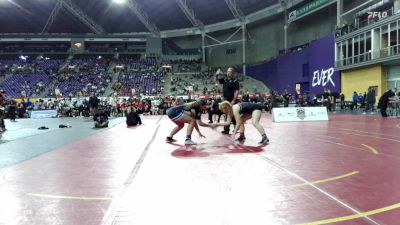 160 lbs Semis & 3rd Wb (16 Team) - Sofia Toledo, Lindsey Wilson vs Pella Lefever, Texas Wesleyan