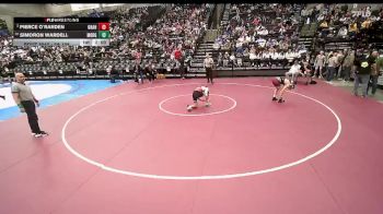 3A 138 lbs Champ. Round 1 - Simoron Wardell, Morgan vs Pierce O`rarden, Grantsville