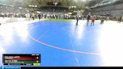 215 lbs Round 2 - Malakai Laititi, Washington vs Devyn Zurel, Lake Stevens Wrestling Club