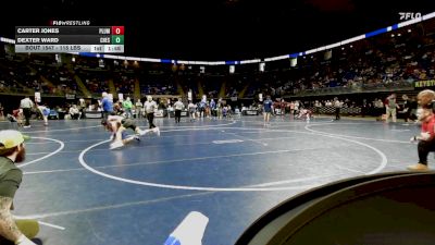 115 lbs Round Of 16 - Carter Jones, Plum vs Dexter Ward, Chestnut Ridge
