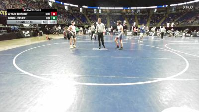 135 lbs Round Of 16 - Wyatt Brandt, Northeastern vs Todd Hepler, Kiski Area