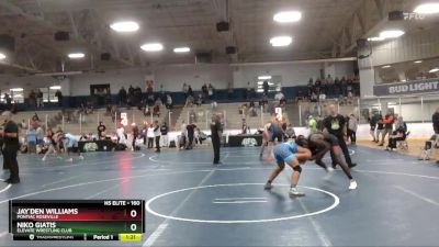 160 lbs Champ. Round 3 - Niko Giatis, Elevate Wrestling Club vs Jay`Den Williams, Pontiac Roseville