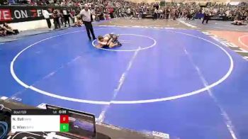 115 lbs Consi Of 32 #2 - Noah Bull, Sanderson Wrestling Academy vs Canon Winn, Burns Oregon