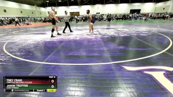 190 lbs Champ. Round 3 - Trey Craig, Christian Brothers College vs Jaxon Trotter, Sand Springs