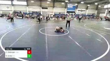 81 lbs Consi Of 4 - Zade Zollenger, Thorobred WC vs Brett Innes, AZ Heat WC