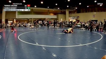 126 lbs Round 2 (6 Team) - Gamble Gossett, Team Shutt RJ vs Thomas Lobliner, Raider WC