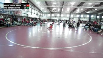 126 lbs Round 4 (8 Team) - Joel Renteria (SnowC), Juab B vs Atreus Cougar Wilson, American Fork